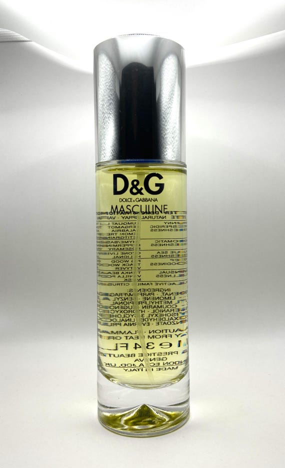 廃盤 D&G MASCULINE オードトワレ 100ml D&G Masculine Eau Toilette 100ml. Discontinued. VINTAGE, Very Rare