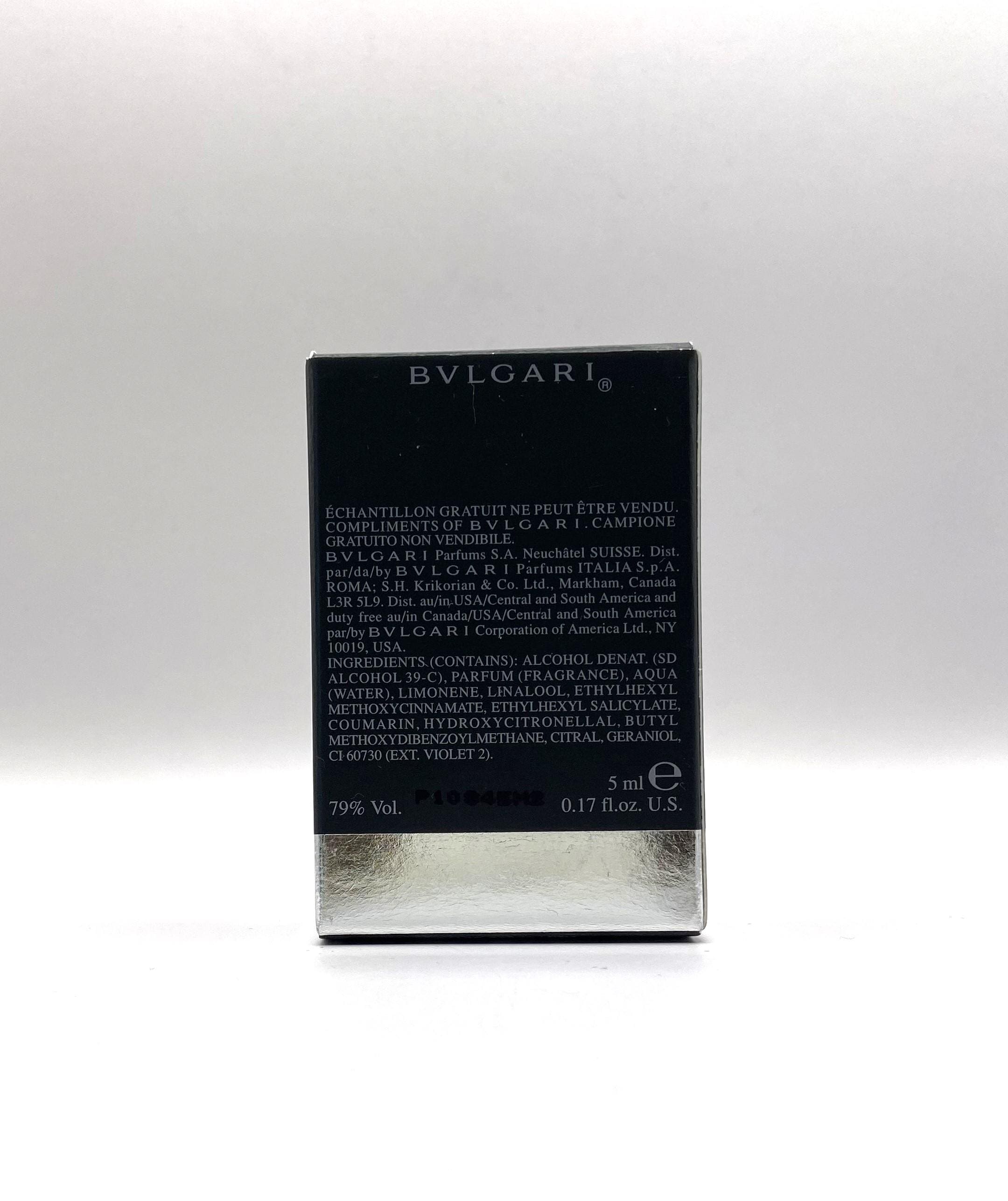 Bvlgari Pour Homme SOIR MINI Eau Toilette 5ml. Soft