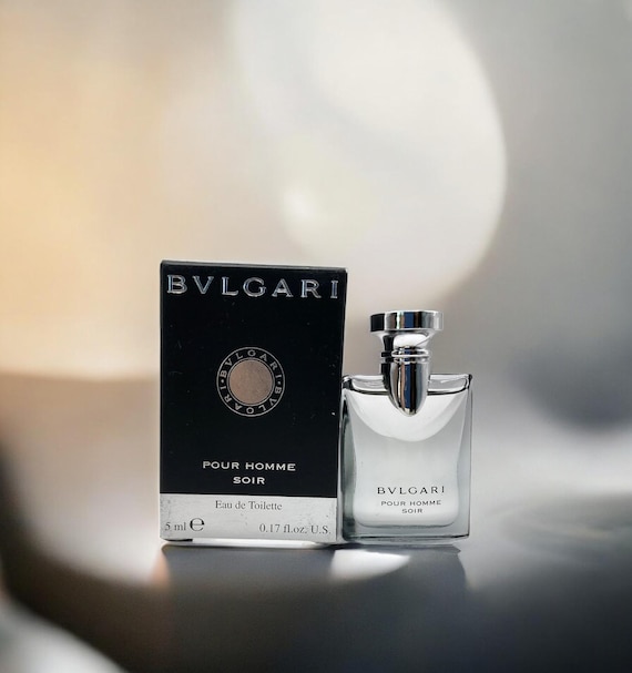 Bvlgari Pour Homme SOIR MINI Eau Toilette 5ml. Soft