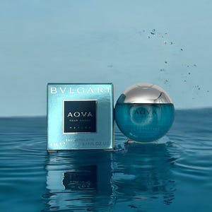 Bvlgari Aqva Marine Homme MINIATURE Eau Toilette 5ml. Beautifully aquatic scent!