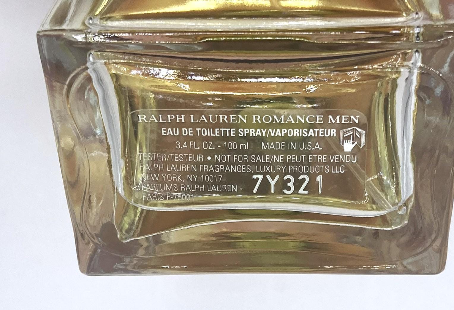 Ralph Lauren Romance Men Eau Toilette 90ml/3.0 Fl.oz. Discontinued