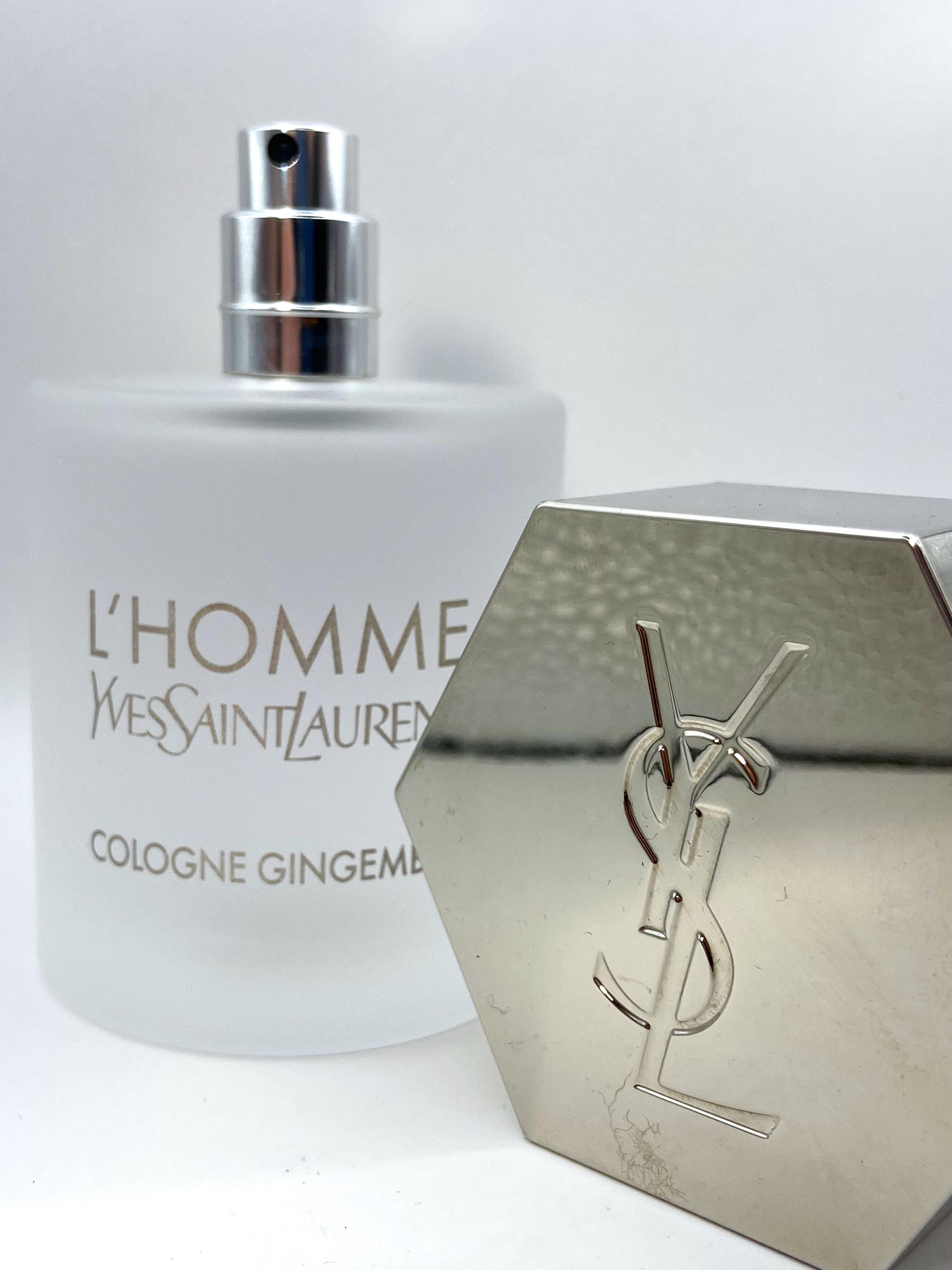 YSL L'homme Cologne Gingembre 100ml. A Light Hint of Ginger & Aqua