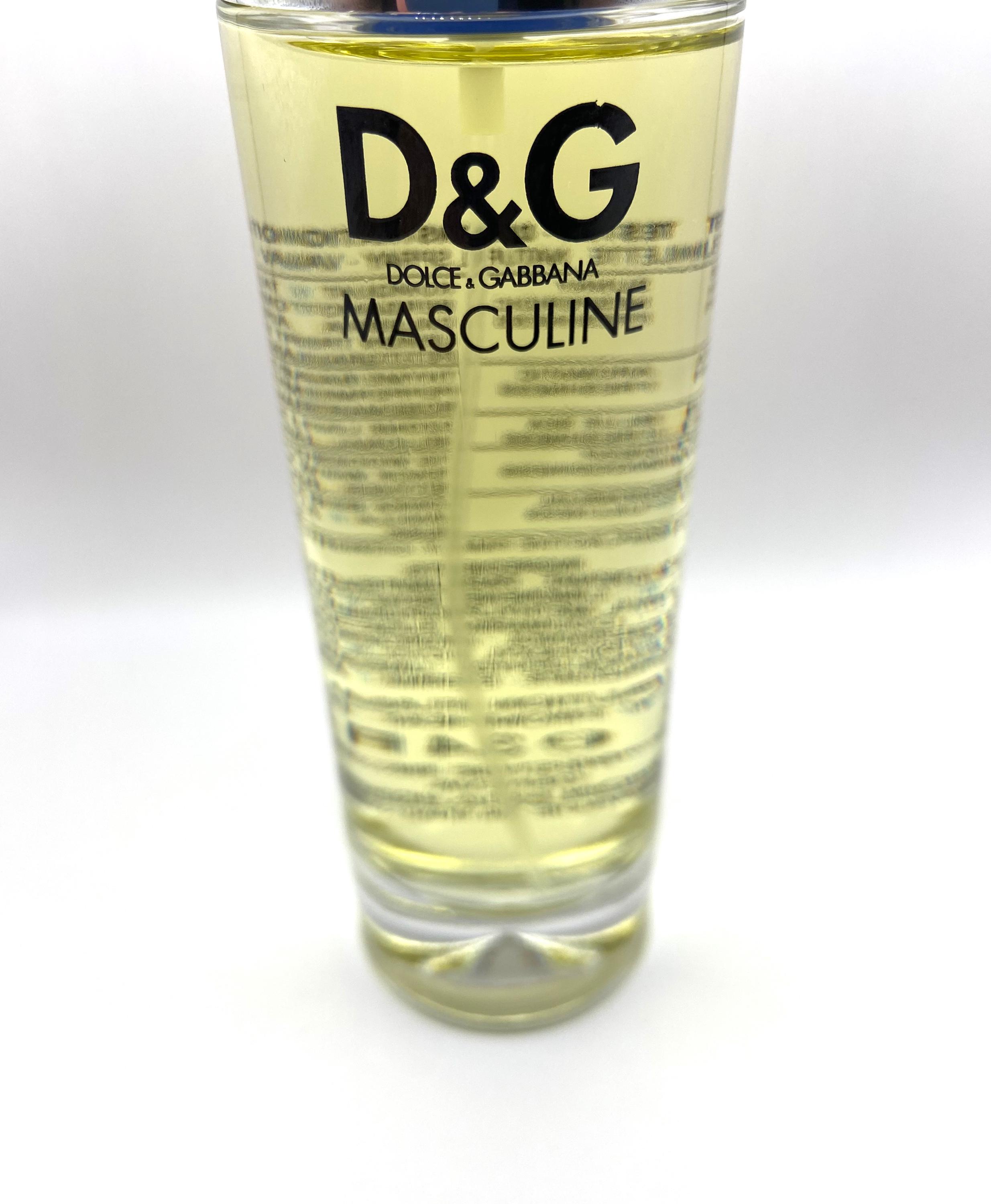 D&G Masculine Eau Toilette 100ml. Discontinued. VINTAGE