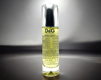 D&G Masculine Eau Toilette 100ml. Discontinued. VINTAGE, Very Rare