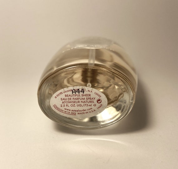 Estée Lauder Beautiful Sheer Eau Parfum 75ml. VINTAGE & Rare. - Etsy