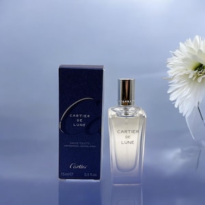 Cartier de Lune MINI Eau Toilette 15 ml. Profumo floreale bianco semplice ma di classe. Interrotto.