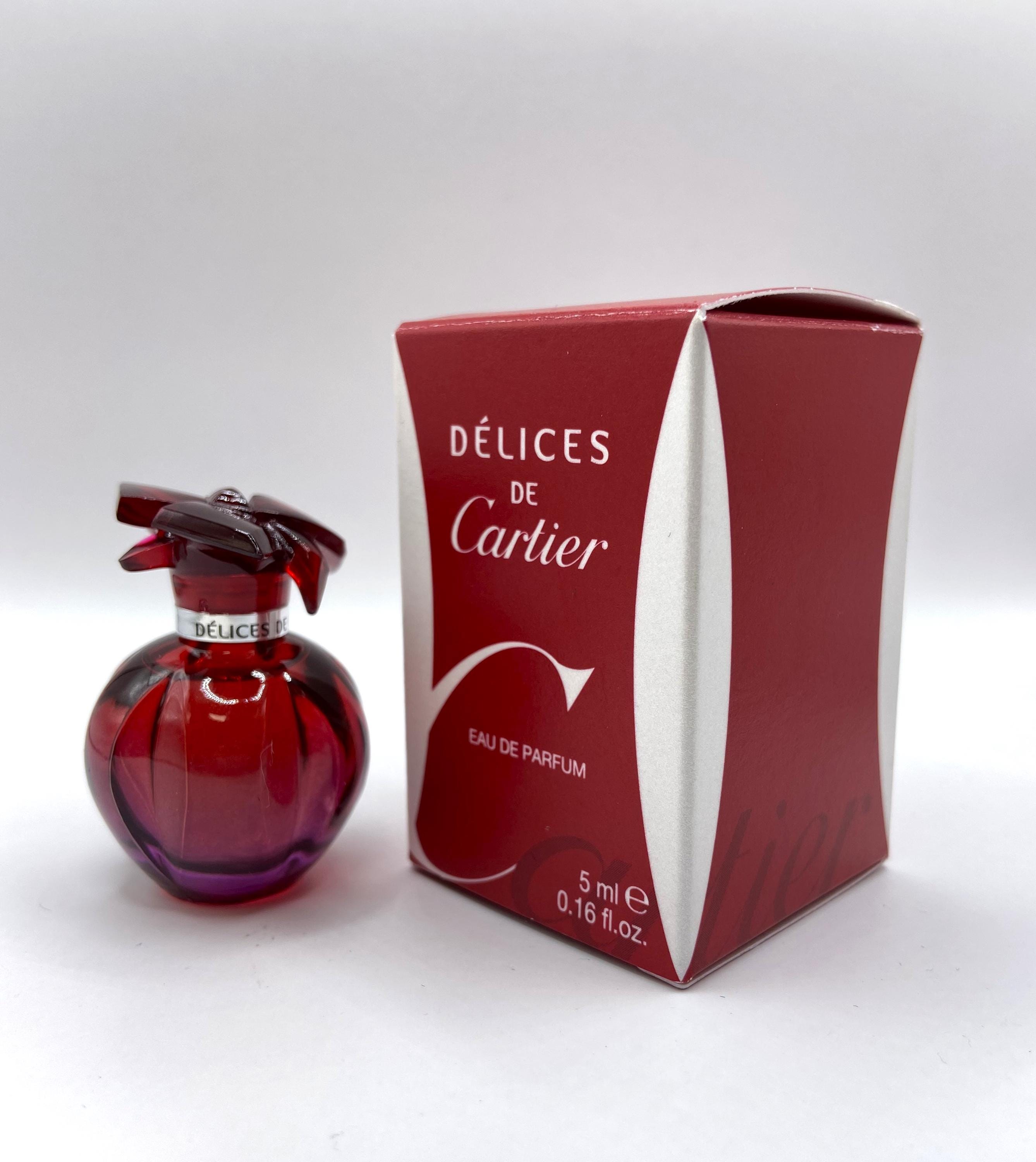 Cartier Delices MINI Eau Parfum 5ml. Captures the Deliciousness of