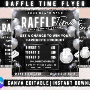 Raffle Giveaway Flyer, Raffle Flyer, DIY Giveaway Flyer, Raffle Ticket Flyer, Contest Flyer, Beauty Flyer, Hair Lashes Braids Boutique Flyer