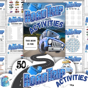Kids Road Trip Games: 40+ Printable Travel Activities (PDF Download