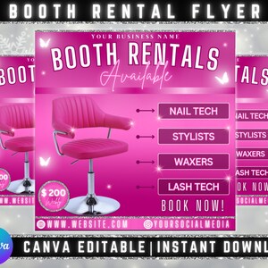 Dépliant de location de stand, modèle de Flyer bricolage, dépliant de location de magasin, dépliant de location de stand en toile, dépliant sur les réseaux sociaux, dépliant commercial prédéfini