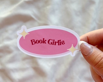 Boek Girlie | Kindle-sticker | Leesachtige sticker