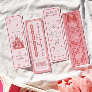 Once Upon a Broken Heart Bookmarks | Jacks and Evangeline