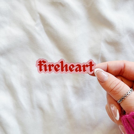 Fireheart Sticker | Throne of Glass | Kindle Sticker | Aelin Galathynius