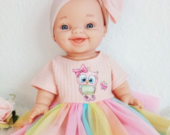 Sweet Doll Clothes - Handmade Adorable Dress for 13-14 Inch Doll