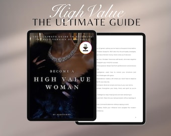 High-Value Woman eBook, Ultimate Guide (Digital Download)