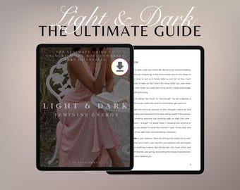 Feminine Energy eBook | Light & Dark Guide (Digital Download)