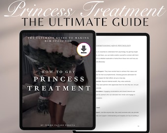Princess Treatment e-book, Abundance Mindset, The Ultimate Guide, Become a Femme Fatale, How to e-Book, Rich Girl Lifestyle, GoodNotes, iPad
