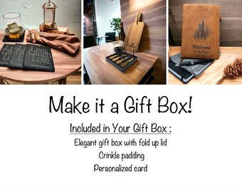 Gift Box Add On For A Personalized Touch to Him and Her and Just Because