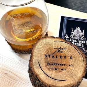 Personalized Wedding Gift Wood Family Name Coaster Custom Wedding Gift Personalized For Her Home Decor Engraved Gift For Her Custom Coasters