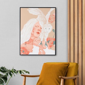 Poster Stampa Artistica "La Mia Anima" A3 297 x 420 mm Decorazione da parete