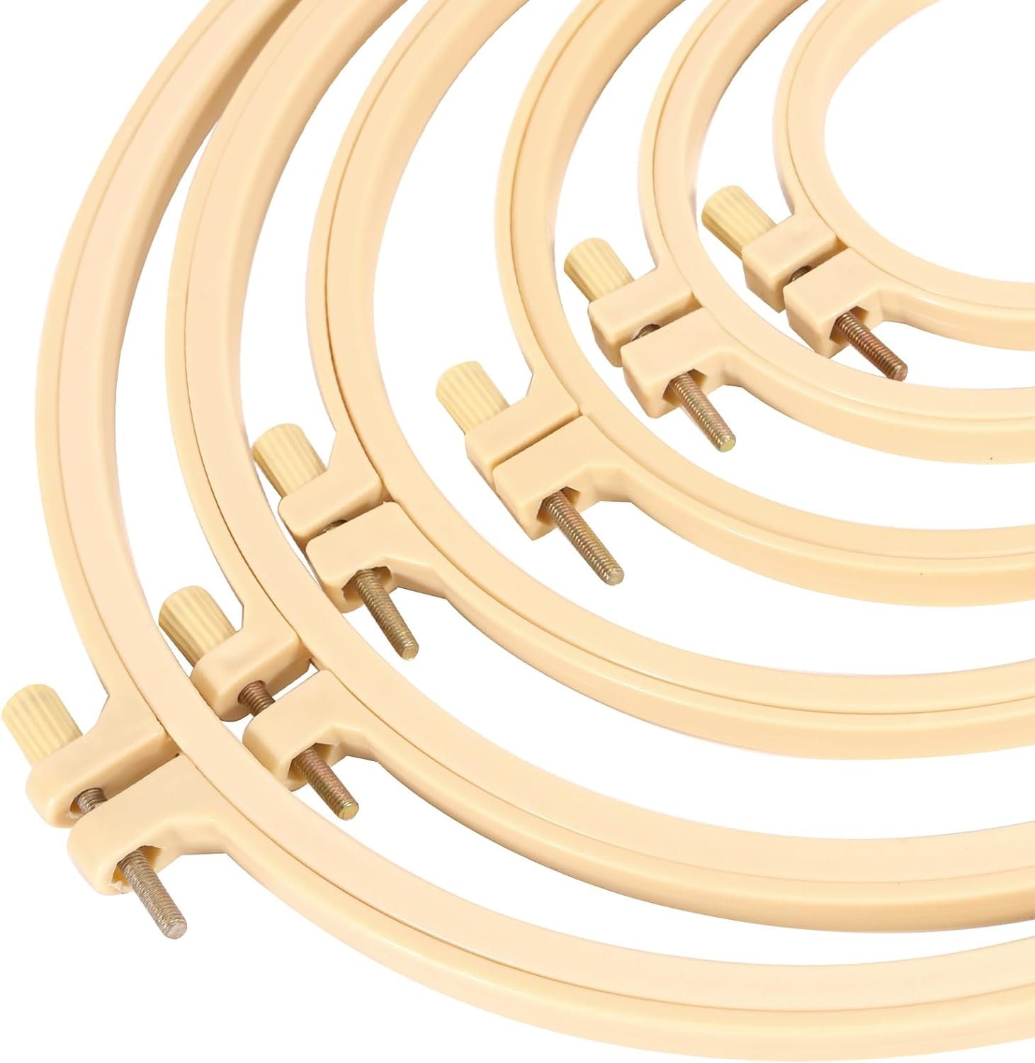 Morgan Quality Products No-Slip Embroidery Hoops Bundle - 9 And 5 Inch