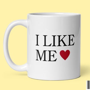 I Like Me Mug, Pop Culture Gift, Self-Love, Gift for Narcissist, Superhero Gift Mug, Action Hero Comic Lover Mugs Ceramic Tea Cup