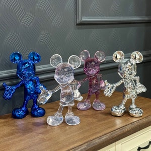 Mickey Mouse Statue, Pop Art Mickey Mouse Sculpture, Kids Room Statue, Cartoon Statue, Pop Art Collection, Modern Home Decor,Comic Book Gift