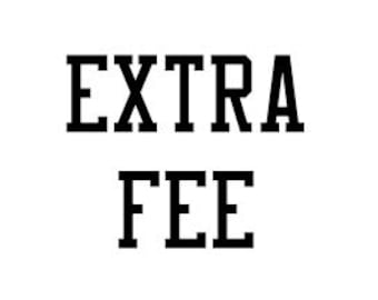 EXTRA FEE
