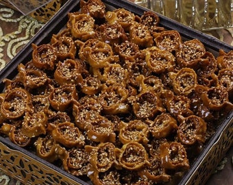 Authentic Moroccan Chebakia - Sweet Treasures from Morocco