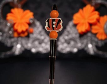 Cincinnati Bengals Beaded Pen