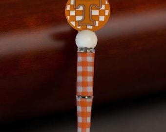 Power T Beaded Checkerboard Pen