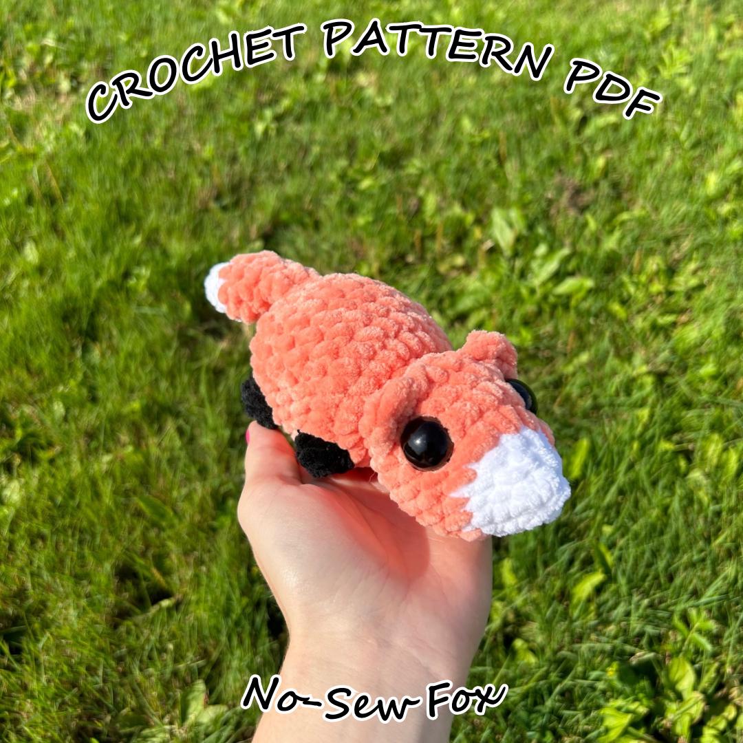 Digital File- No Sew Fox Crochet Pattern PDF - Etsy