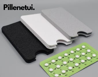 Diskretes Etui für die Anti-Baby-Pille – Modernes Design in verschiedenen Farben