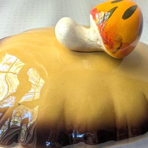 Mix-n-Match Merry Mushroom Ceramic Soup Tureen Bowls, Lids. Read Description! Vintage Sears Roebuck bild 3