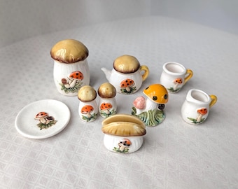 Vintage Merry Mushroom 1978 Sears Roebuck Canisters - Etsy