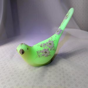 Fenton ガラス アヒル フィギュリン ハンドペイント Fenton ガラス