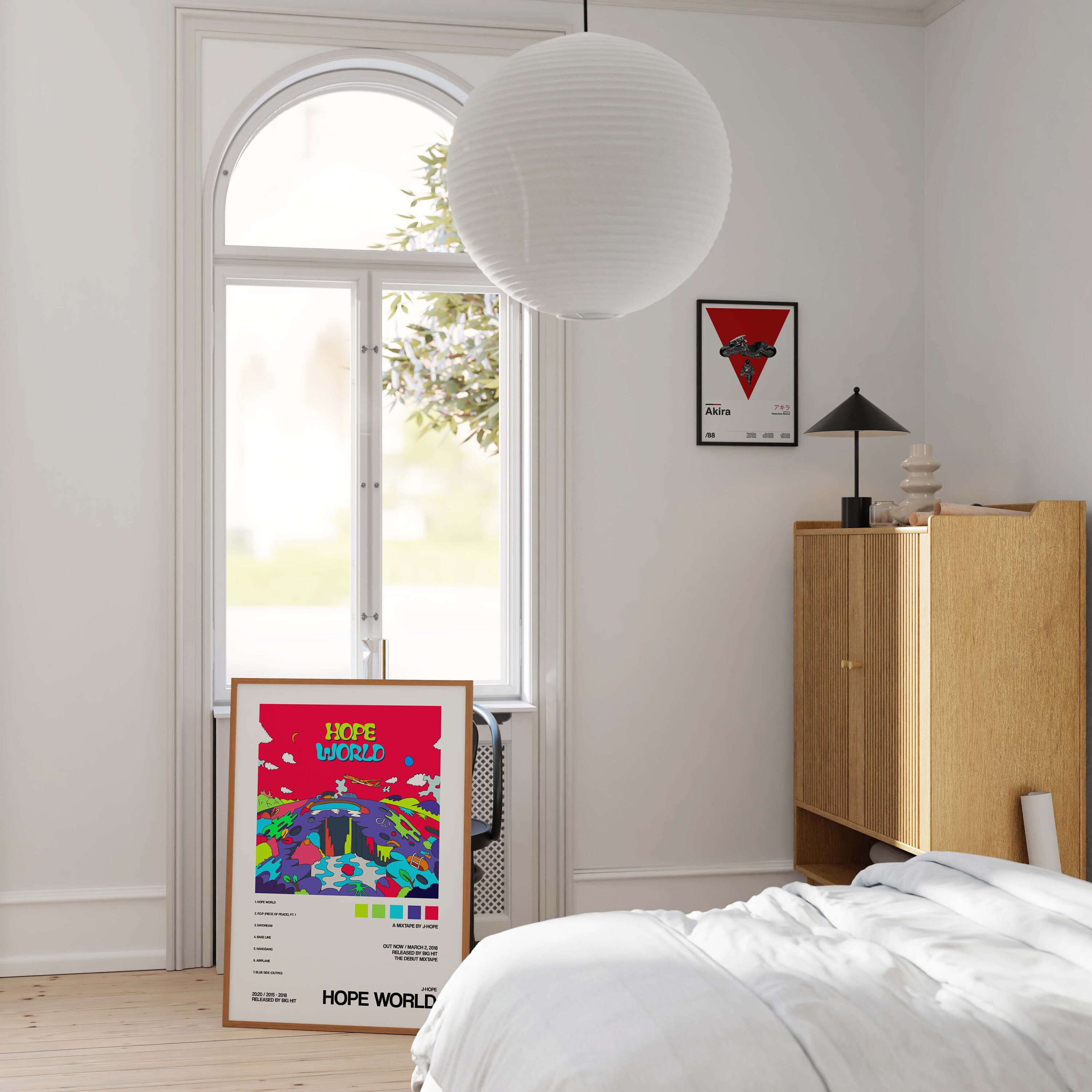 Jhope 'hope World' Album Cover Poster, Poster Print Wall Art, Custom ...