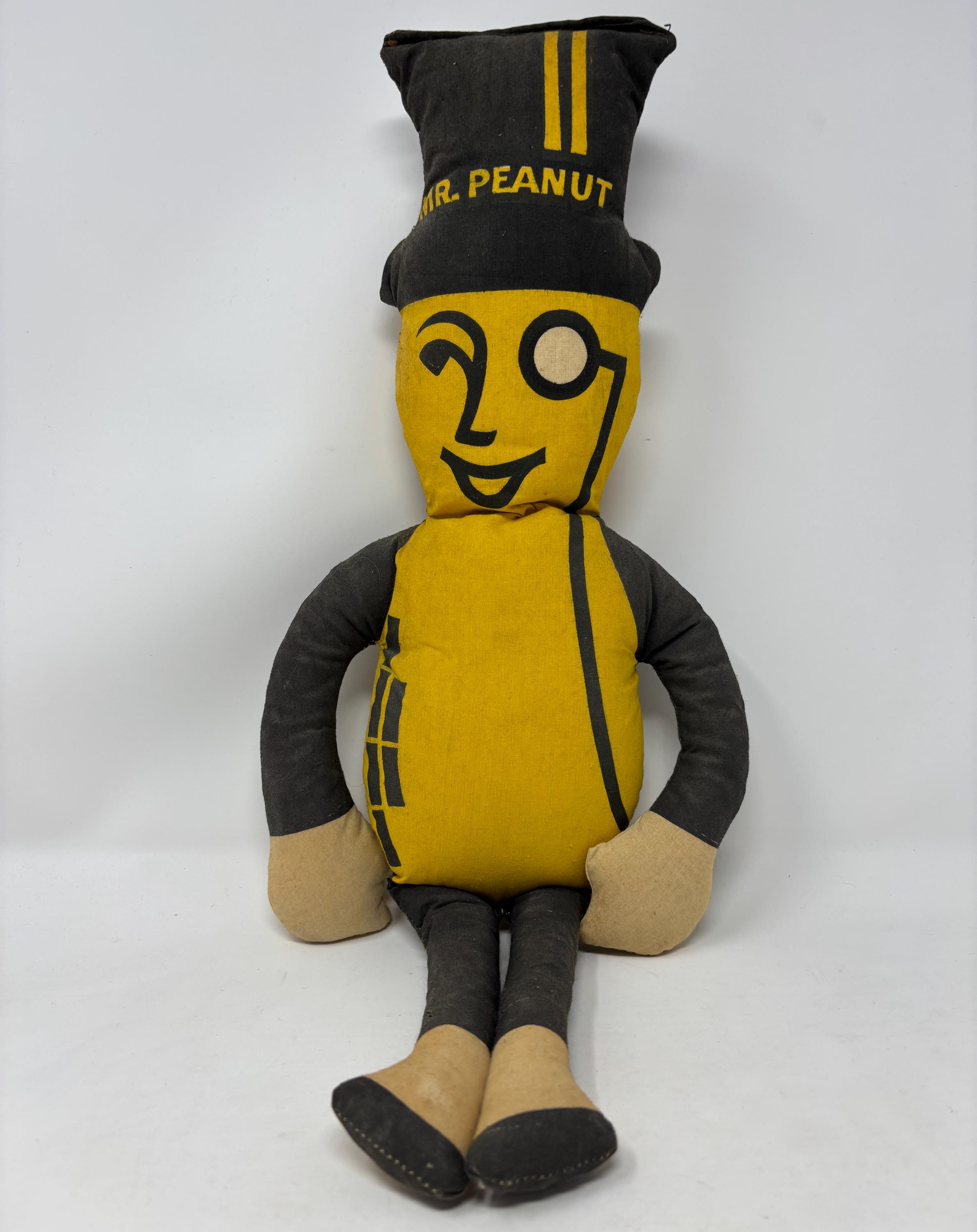 Mr Peanut Plush Toy - Etsy