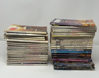 41 Analog Science Fiction Magazines Booklets - 1970s and 1980s