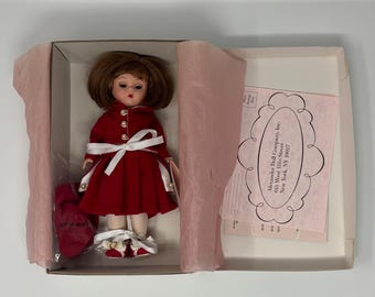 Vintage 2002 Madame Alexander Country Bonnet 8" Doll #35265 NIB