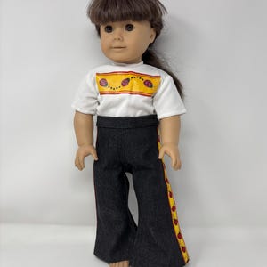 Ladybug Pant and Top Set that will fit an American Girl 18&quot; Doll