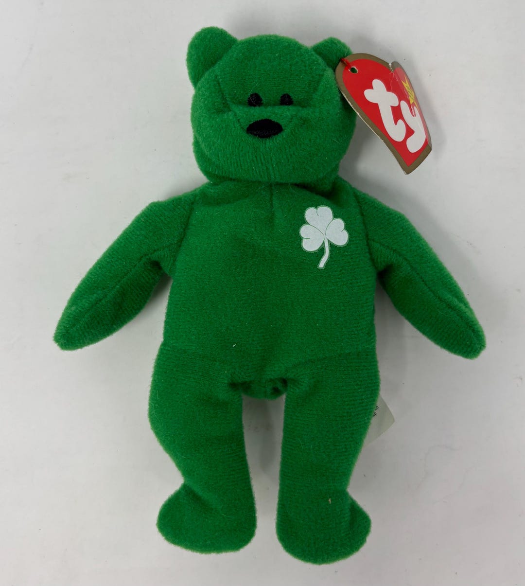 Vintage 1993 Ty Teenie Beanie Baby From Happy Meal - Erin Green Bear ...