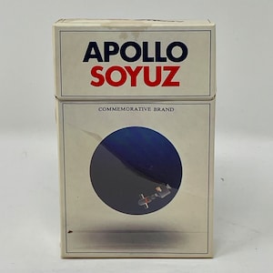 apollo soyuz cigarettes value Vintage Memorabilia - Apollo Soyuz Cigarette Box - Unused - 1970s