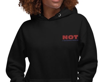 Not a morning person Hoodie | Warm, comfortable hoodie