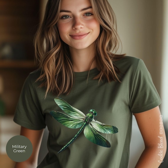 Colorful Dragonfly T-Shirt Insect Water Hippie Present Colorful Dragonfly T-Shirt Insect Water Hippie Present