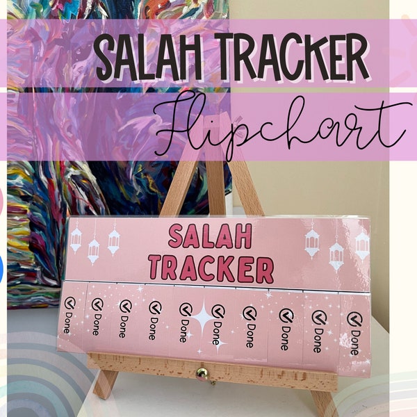 Salah Tracker For Kids, Routine Flip Chart, Prayer Tracker, Printable Tracker,  Islamic Printables, Salât Tracker, Islamic Kids Gifts