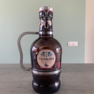 Große 2-Liter-Bierflasche von Christoffel Bier (Niederlande)