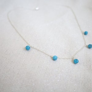 Beaded minimalist necklace