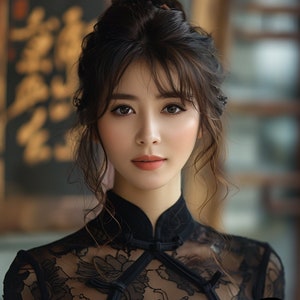 Chinese AI Model, Female Model, Woman Model, Woman Cover Model, AI Photography, Woman Portrait, Female Portrait, Ai Model, AI Art