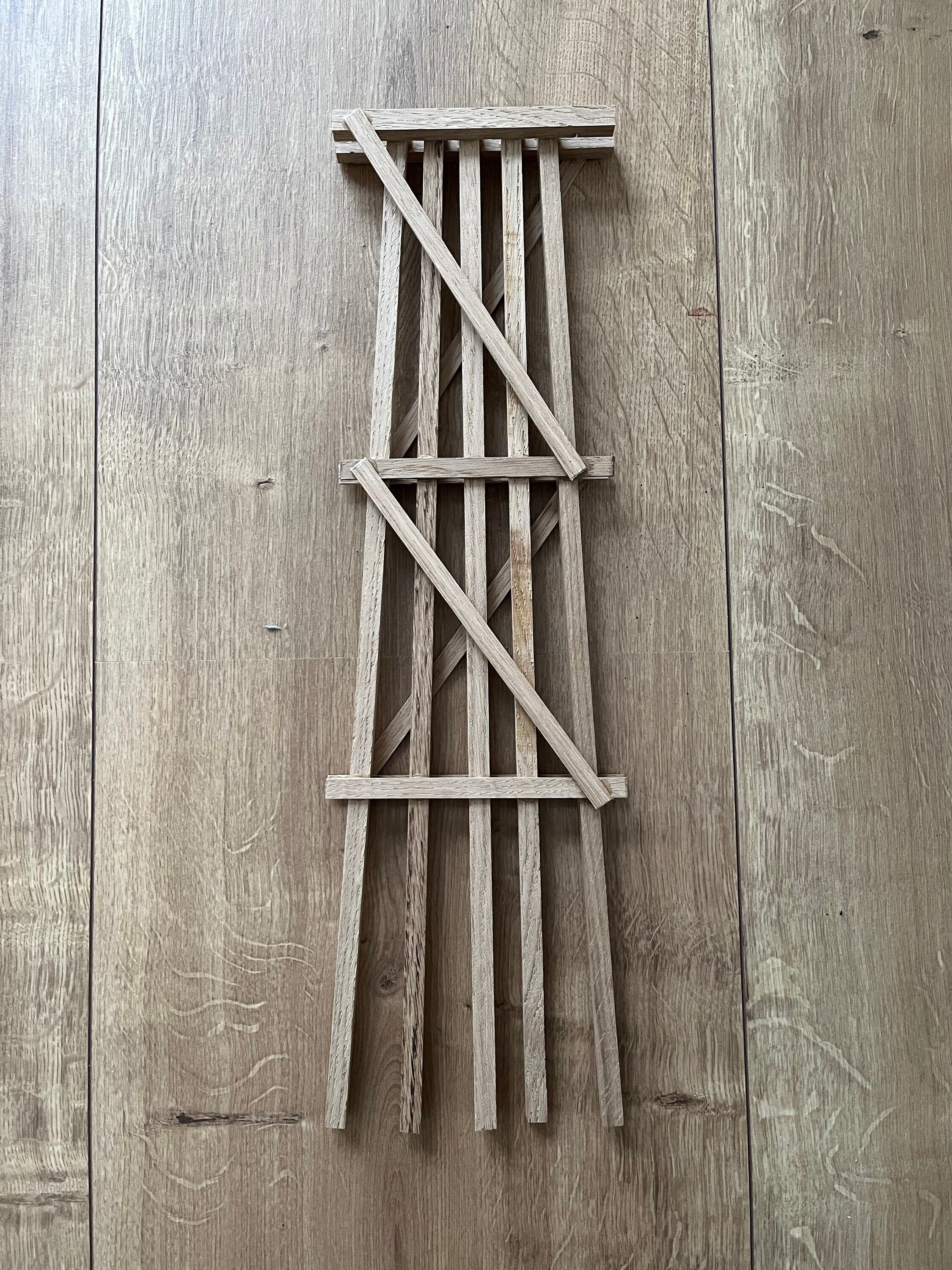Trestle Bents, Handcrafted, Oak Wood, Water Proof Wood Glue, Inside and ...